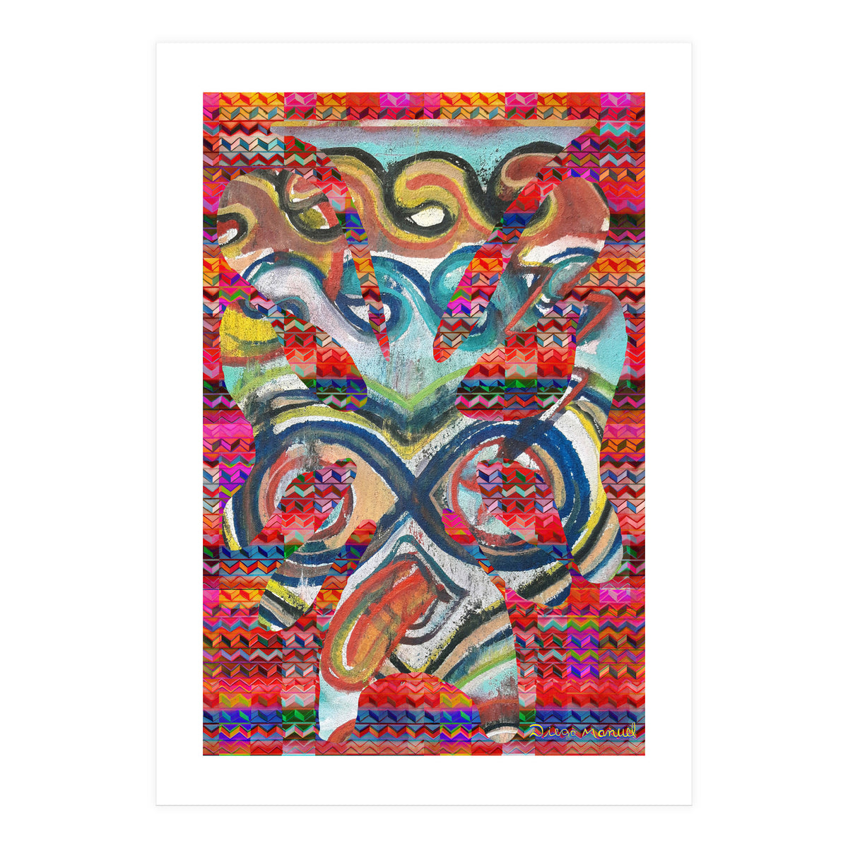 Pop Abstract 2023 Tapiz 22 (Print Only)