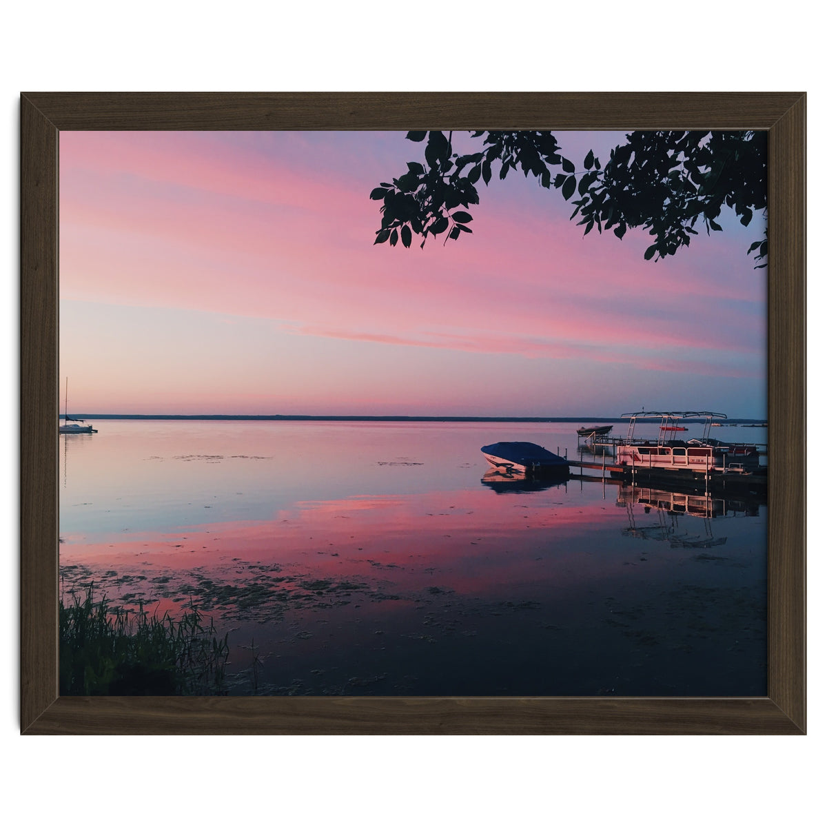 Magic hour on the lake