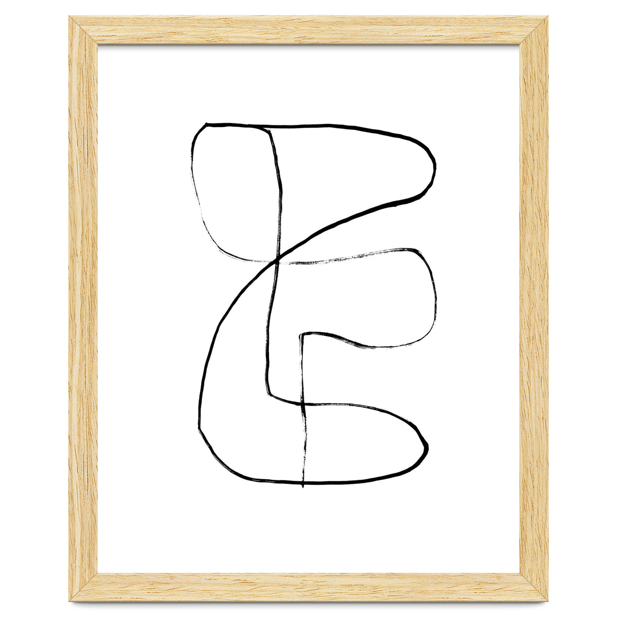 Mid-Century Line Art Print #1