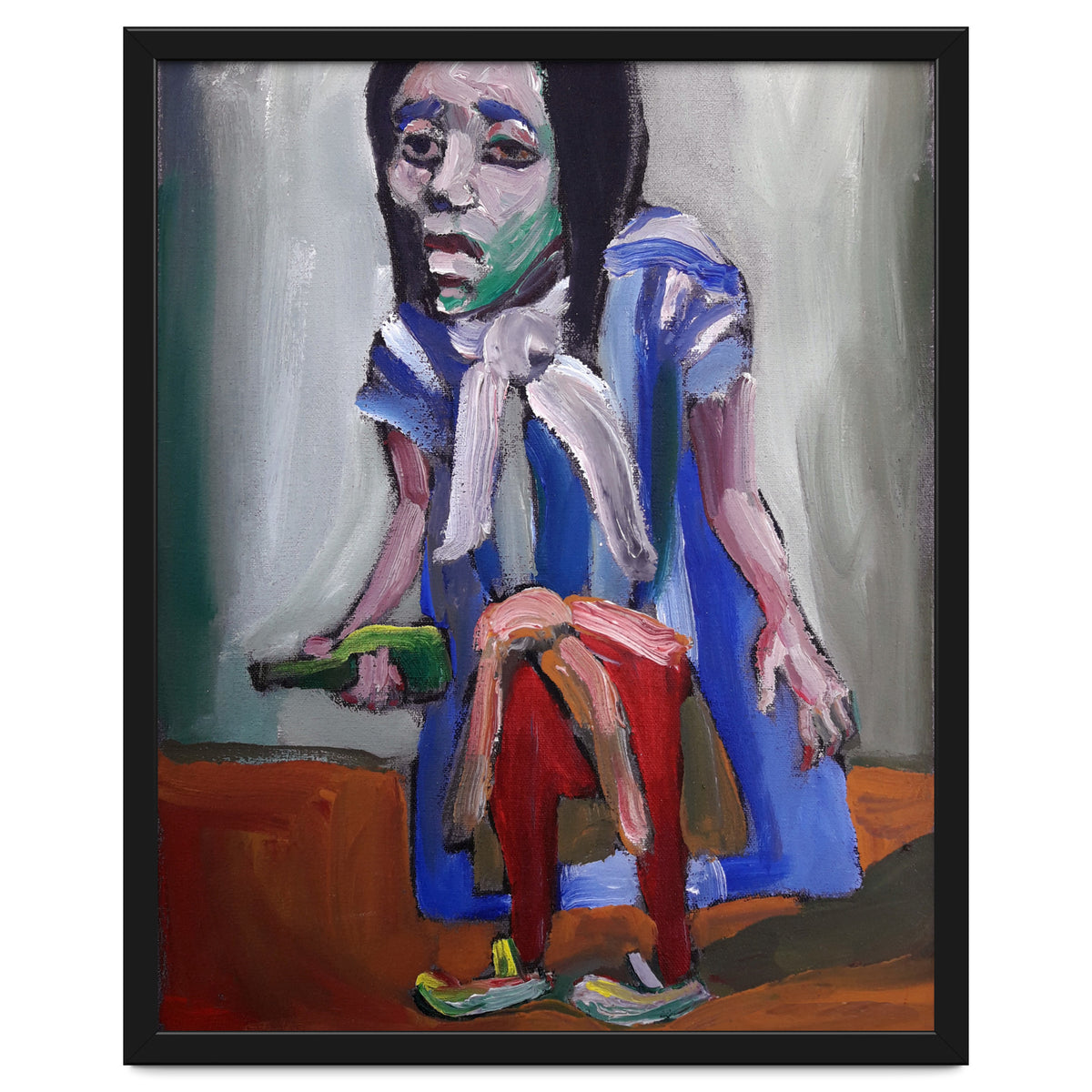 The fan, people from the neighborhood