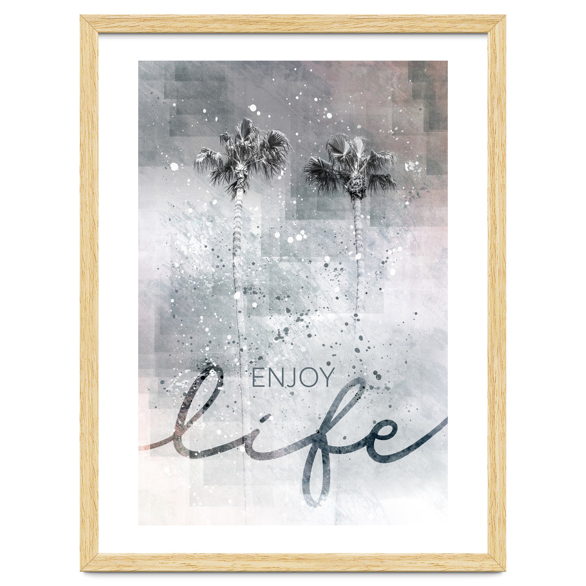 Idyllic palm trees | enjoy life