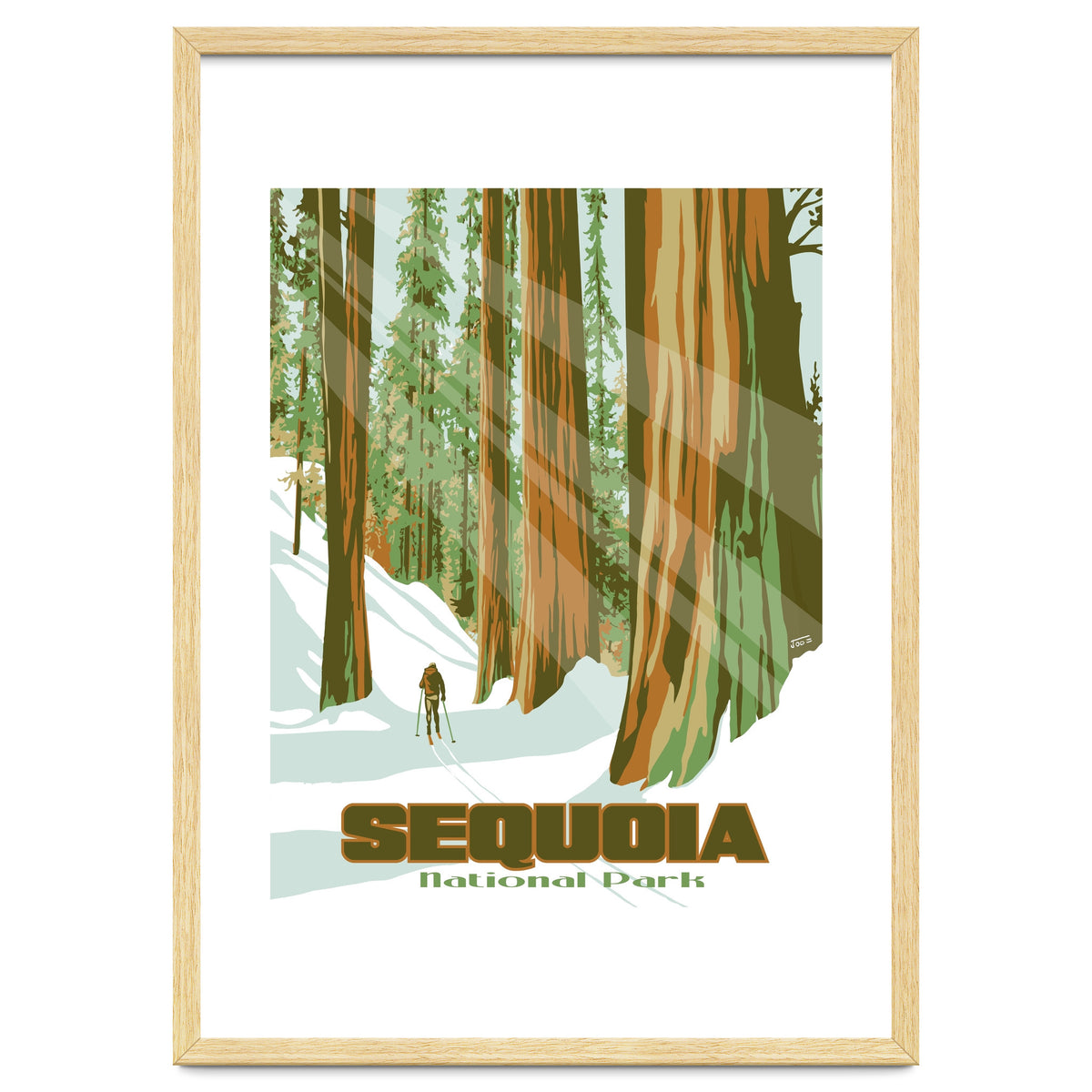 Sequoia National Park Poster