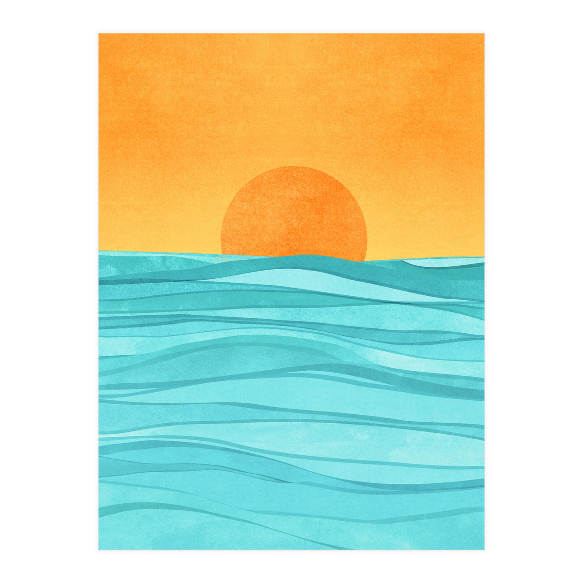 Coastal Sunset (Print Only)