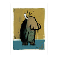 Walrus Expressionist Painting (Print Only)