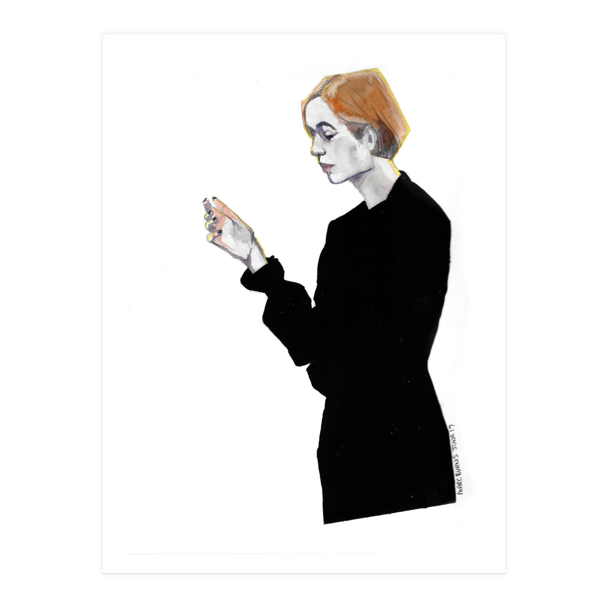 Untitled #33 - Woman without a cigarette (Print Only)