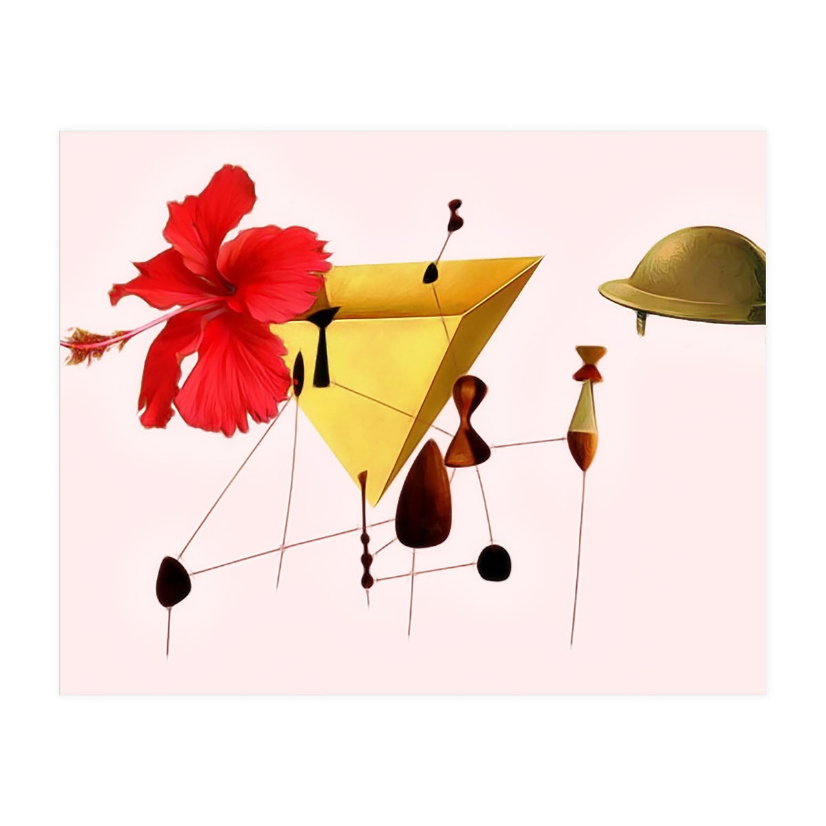 Golden Abstract (Print Only)