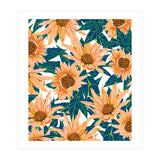 Blush Sunflowers (Print Only) thumbnail