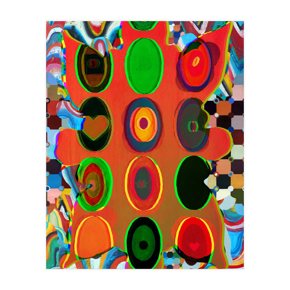 Pop Abstract 2023 Tapiz 100 (Print Only)