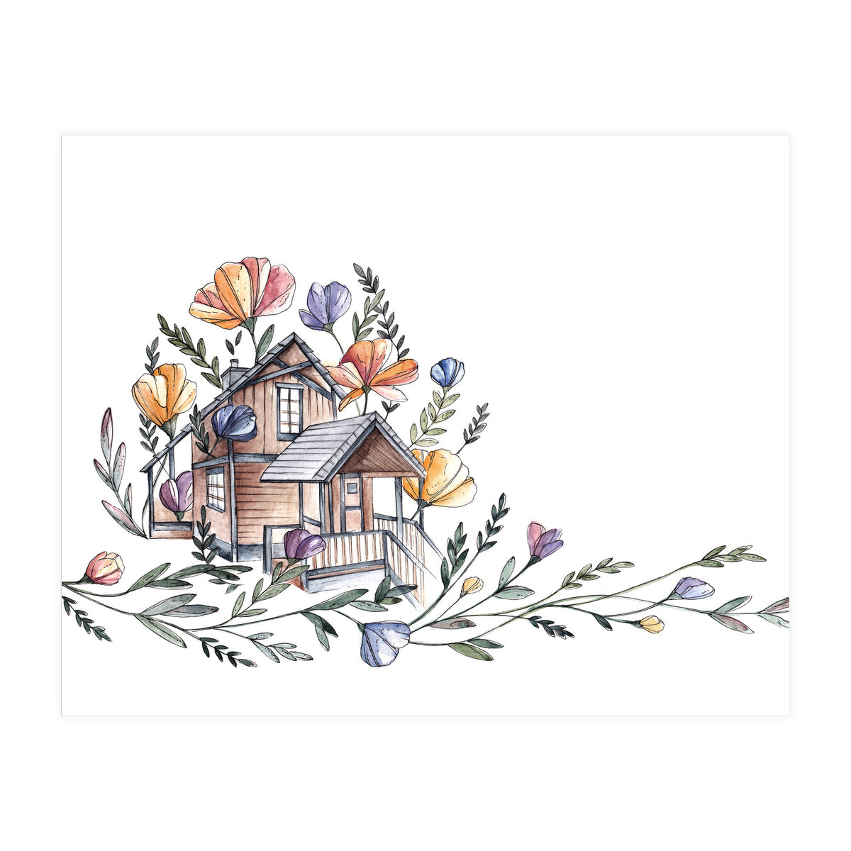 The little house (Print Only)