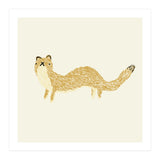 Fluffy Weasel (Print Only) thumbnail