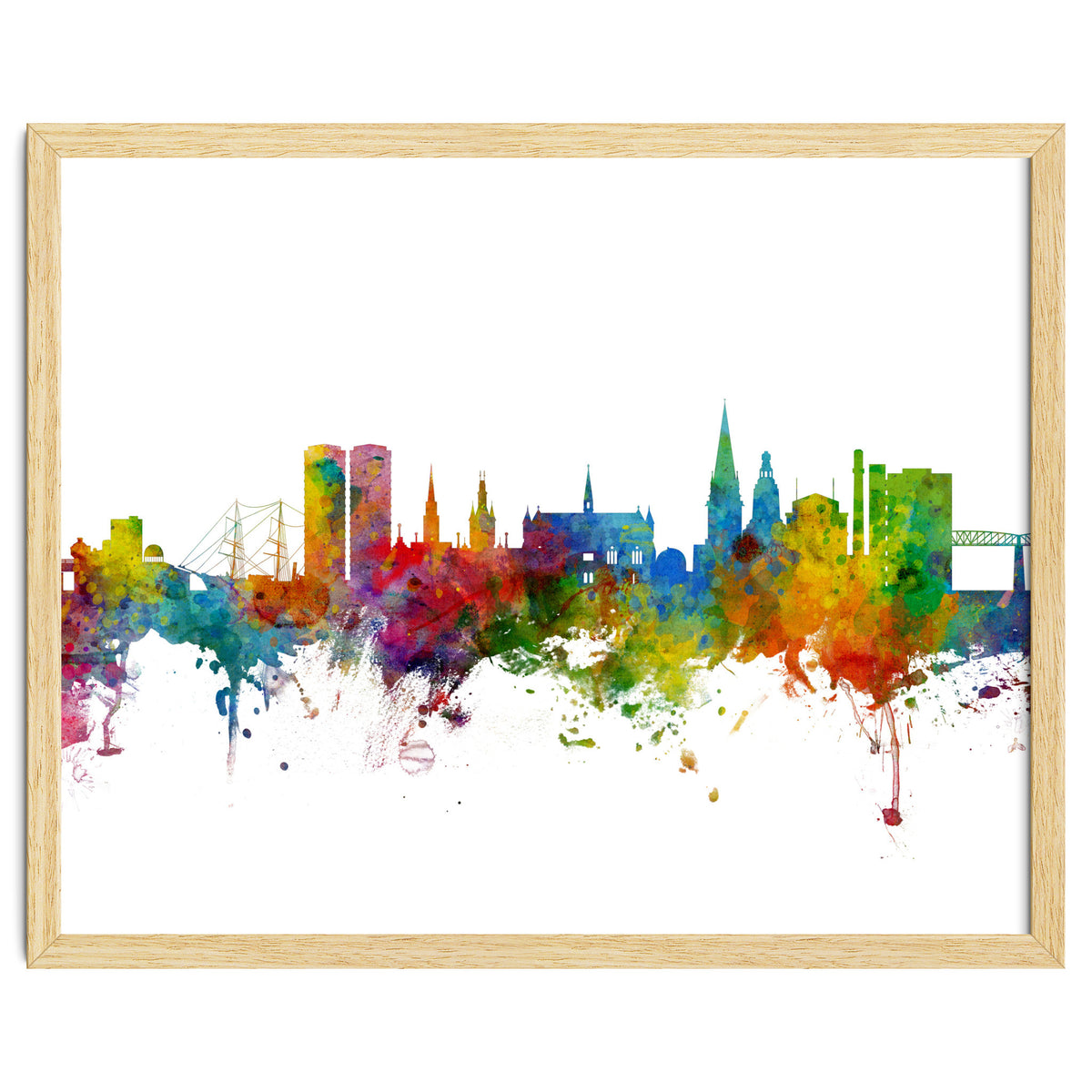 Dundee Scotland Skyline