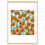 Peoni Garden | Boho Floral Meadow | Vintage Botanical Graphic Design thumbnail