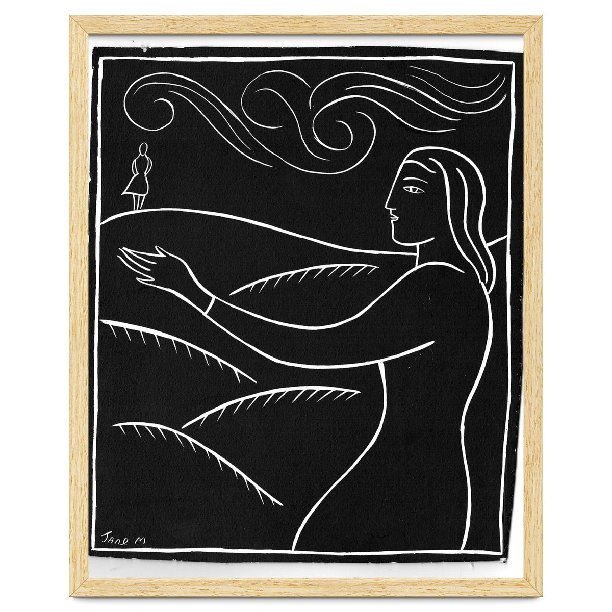 Woman With Future Self