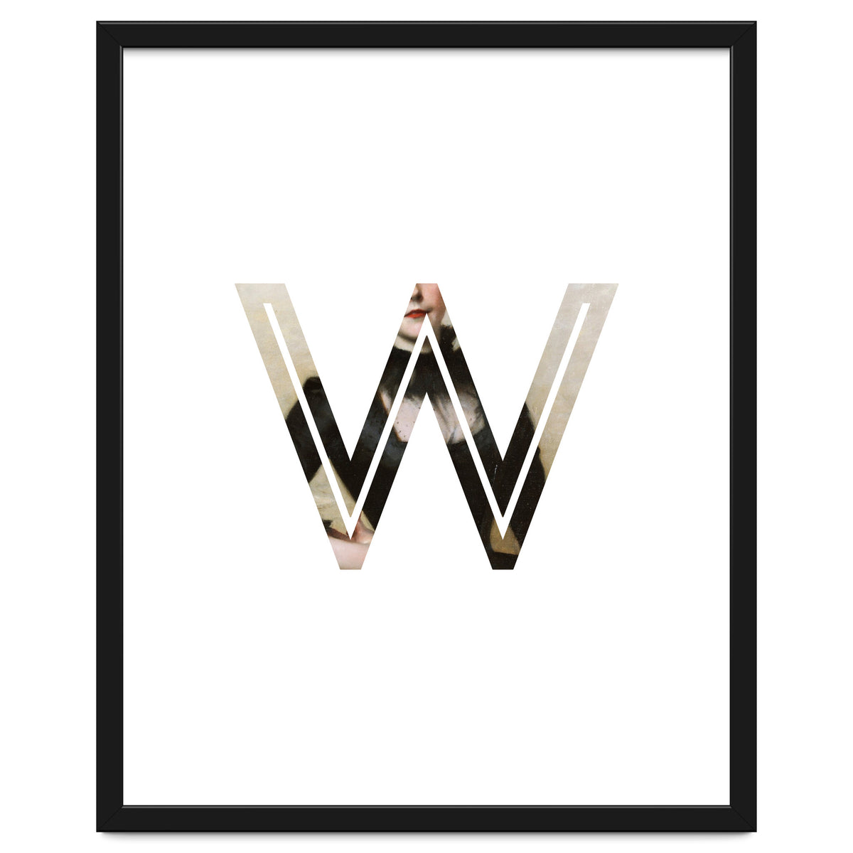 Letter W - (Impress)