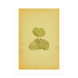 Balancing stones on the retro paper (Print Only) thumbnail