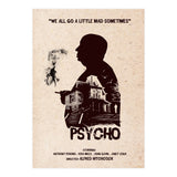 Hitchcock Psycho movie poster (Print Only) thumbnail