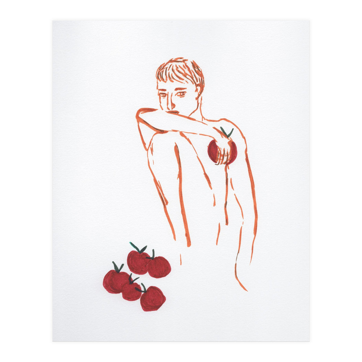 Apples eater (Print Only)