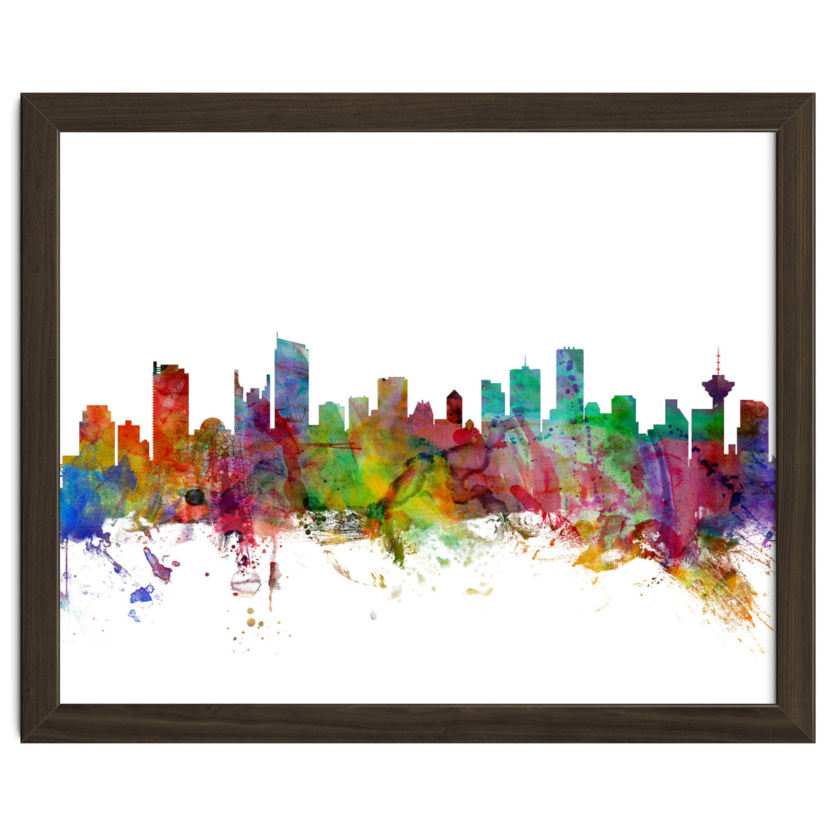 Vancouver Canada Skyline