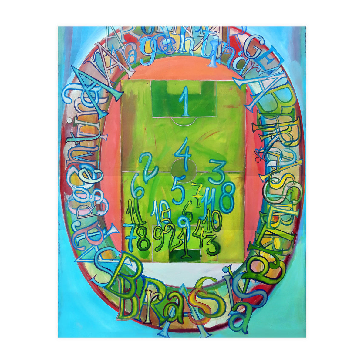 Brasil Argentina 2 (Print Only)