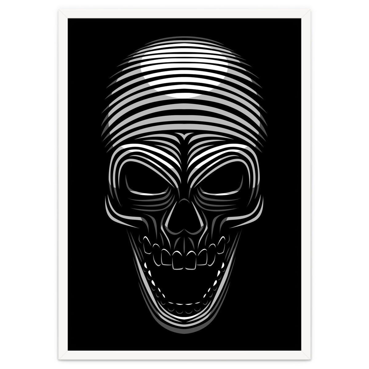 Lines Skull