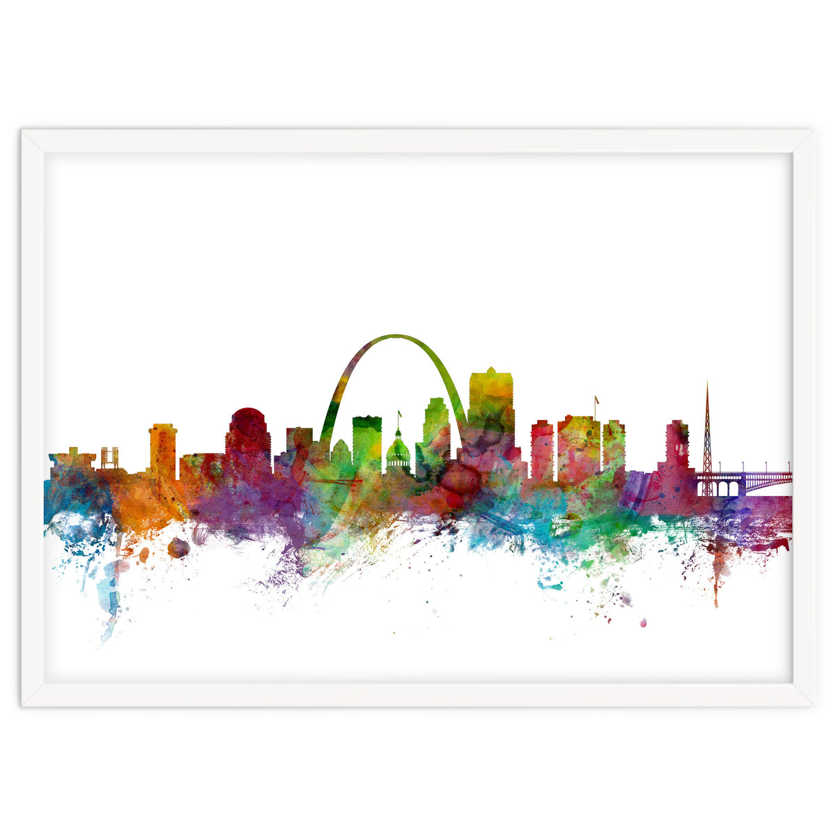 St Louis Missouri Skyline