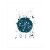 Indigo Blue Botanical Leaves No. 8 (Print Only) thumbnail
