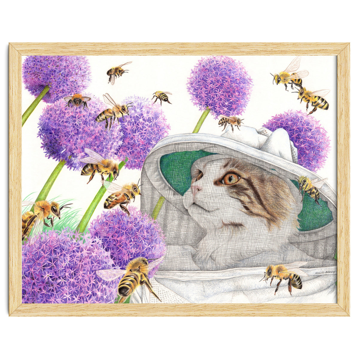 The Bee Keeper Cat