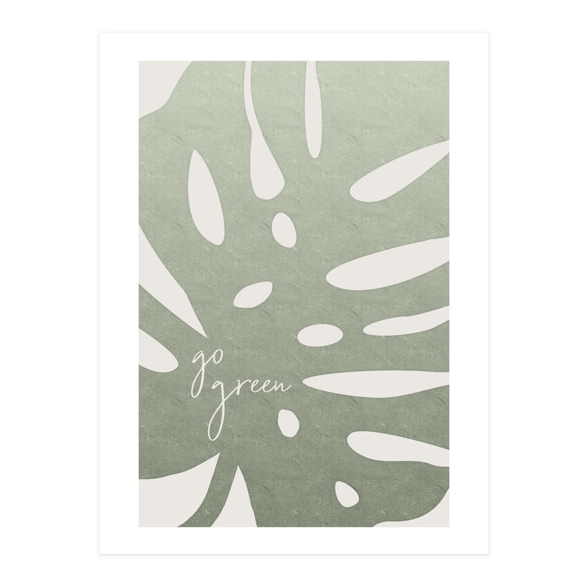 Go green (Print Only)