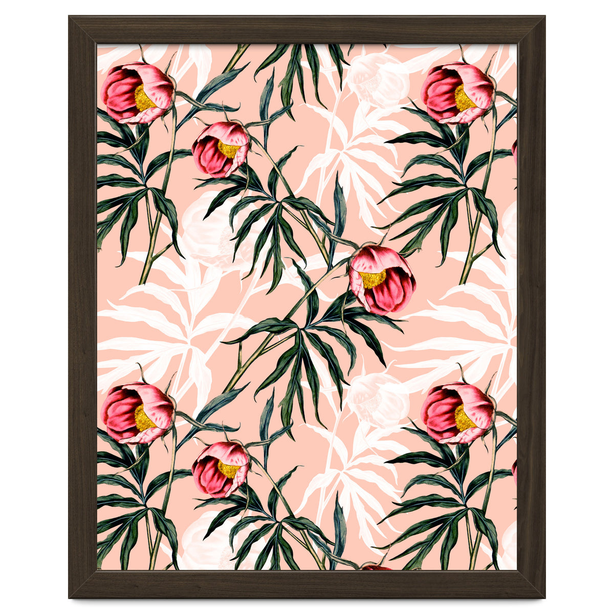 Flowery blooming pink