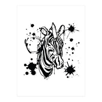 Zebra sketch (Print Only)