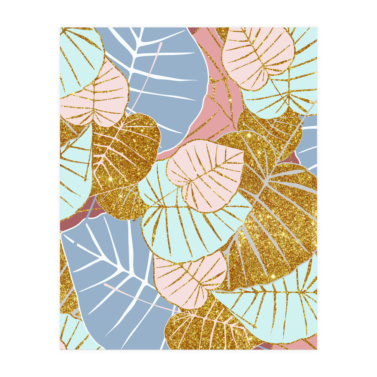 Floral Gold (Print Only)