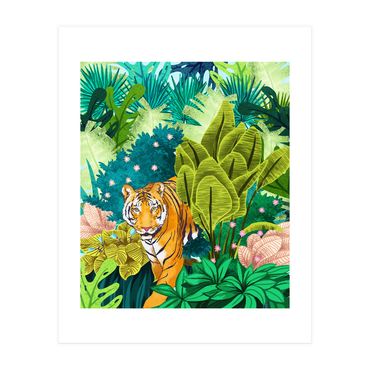 Jungle Tiger (Print Only)