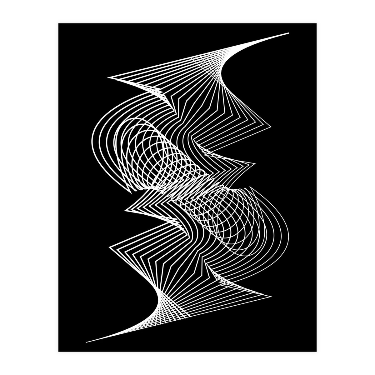 Organized Chaos_Black (Print Only)