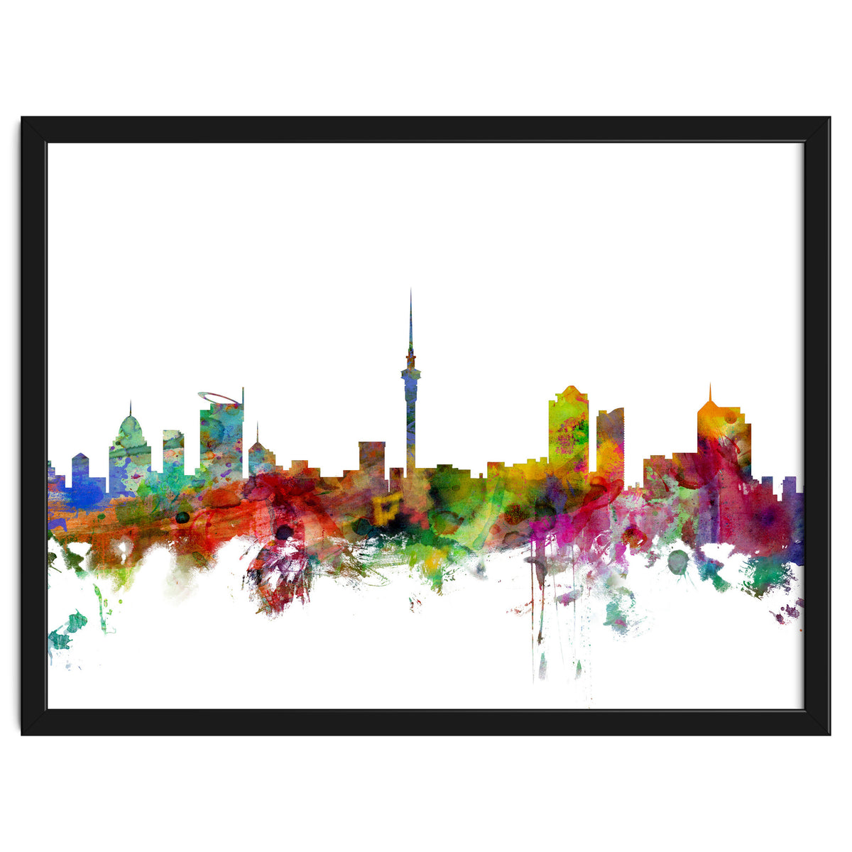 Auckland New Zealand Skyline