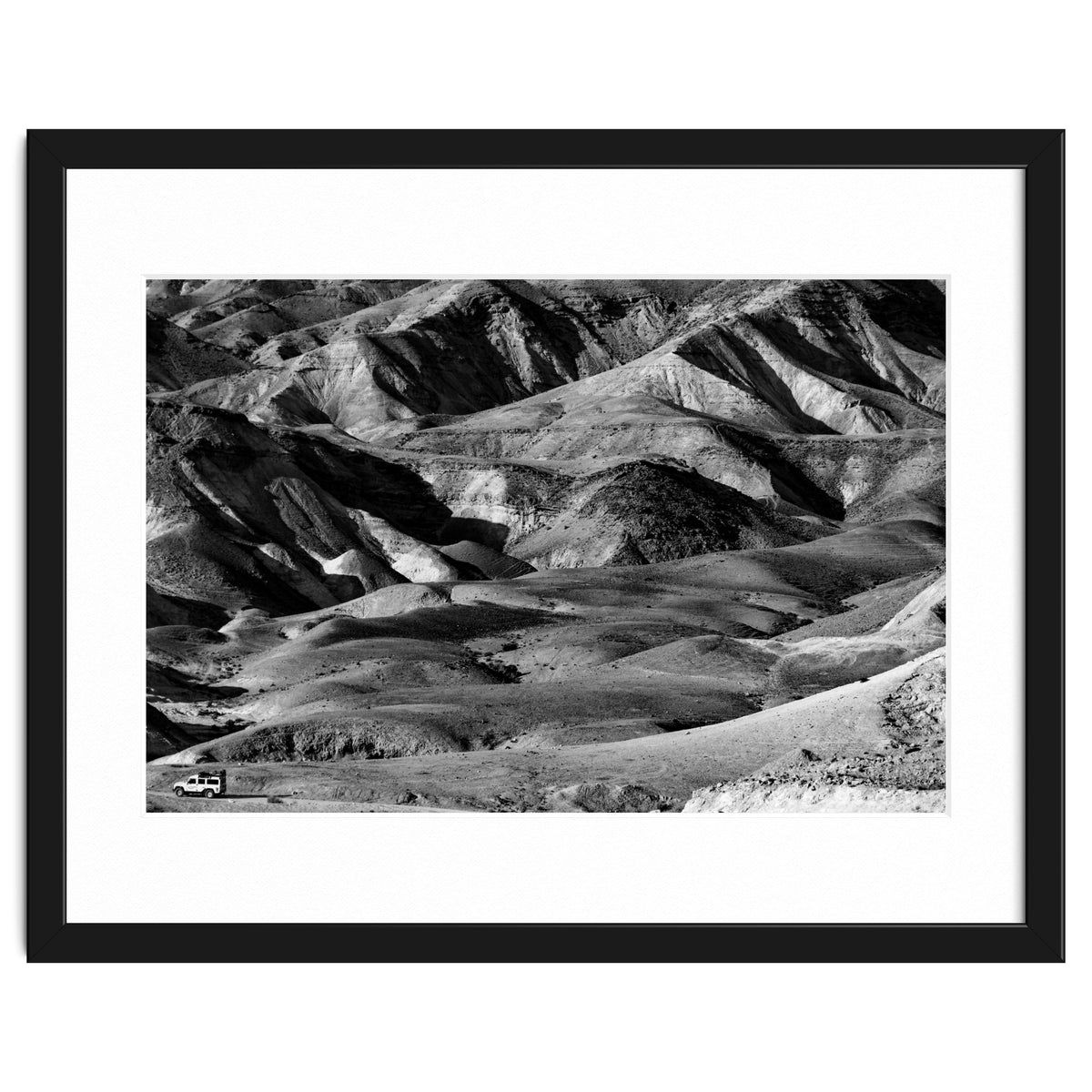 Driving across the Judean Desert