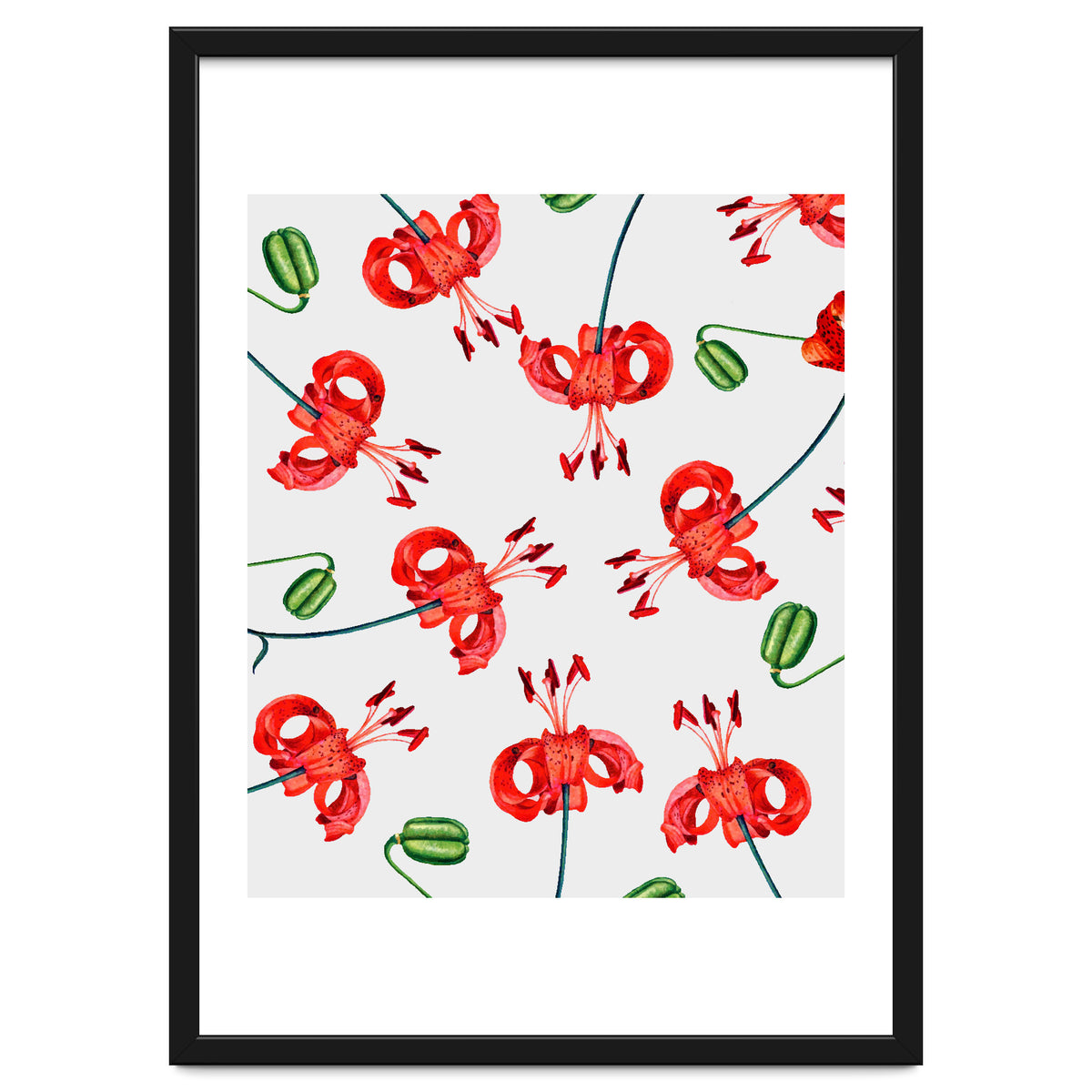 Exotic Floral Pattern