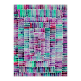 Abstract rectangle pattern in magenta and teal (Print Only) thumbnail