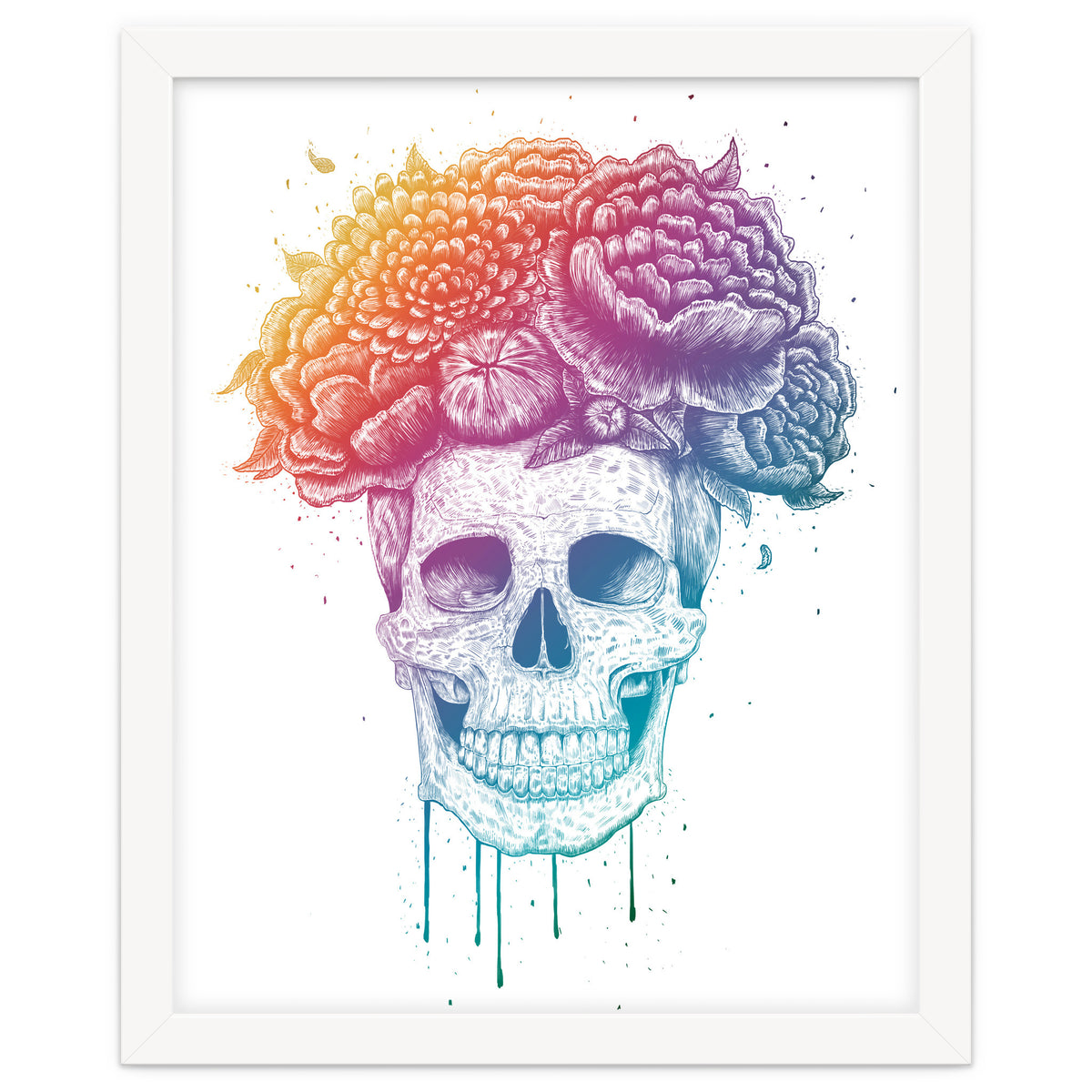 Colorful Skull