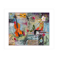 Musical Garden Collage (Print Only)