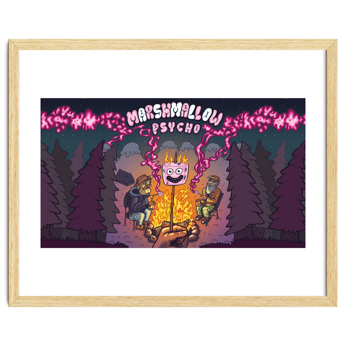 Marshmallow Psycho 12.3% ABV Bourbon Barrel Aged Marshmallow Stout