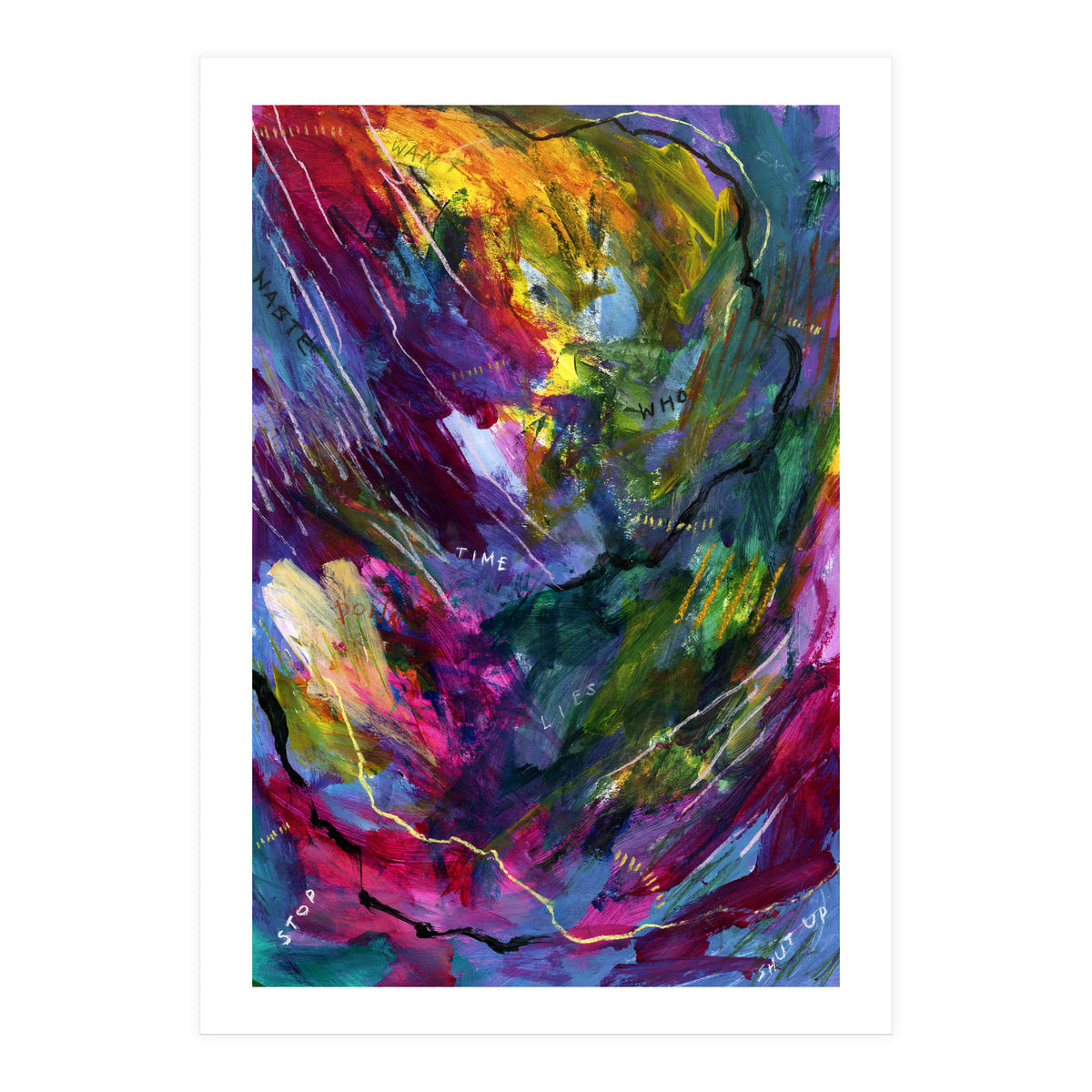 Voices In My Head 1 (Print Only)