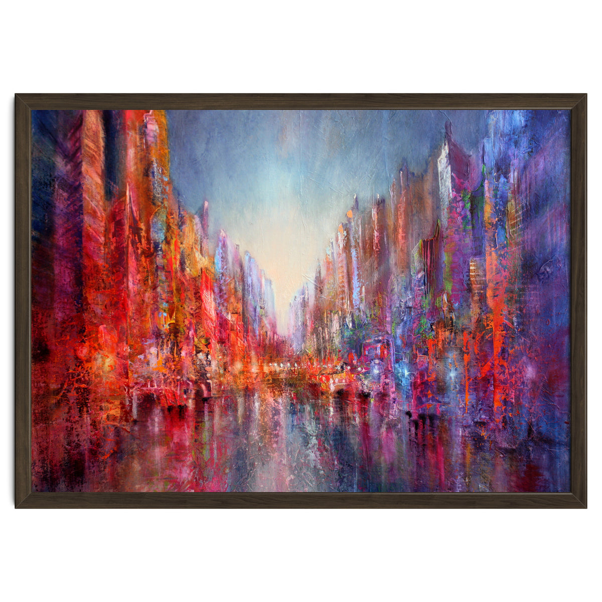 Stadt Am Fluss  - city on the riverside