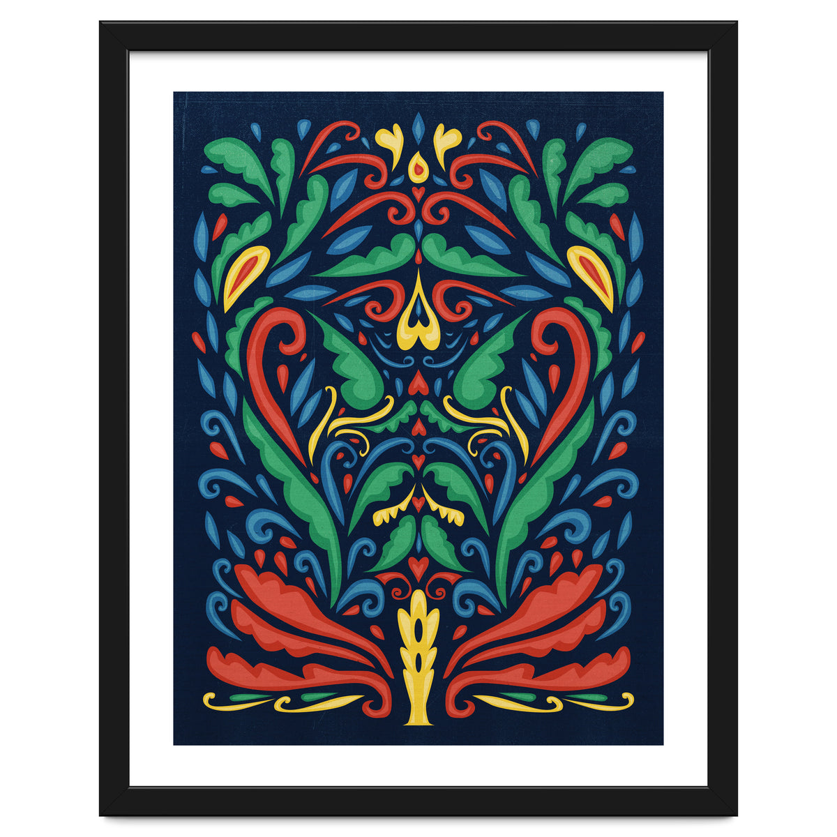 Art Nouveau Folk Art Style