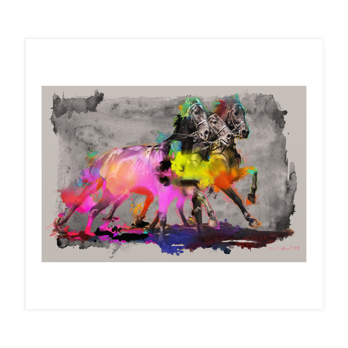 Painted Horses (Print Only)