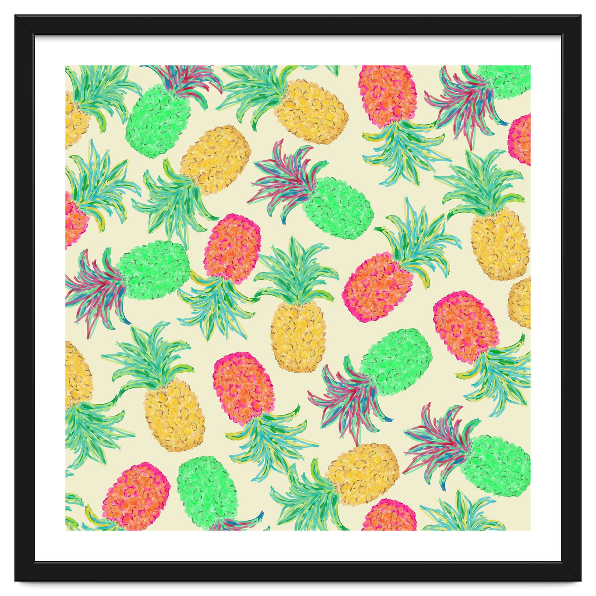 Pineapple Pandemonium Multicolo