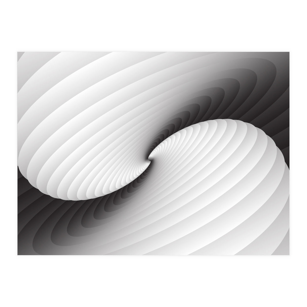 Stair Case Spiral Modern Luxury Spiral (Print Only)