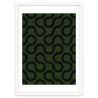 My Favorite Geometric Patterns No.33 - Deep Green