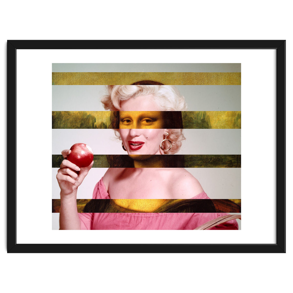 Leonardo Da Vinci's "Mona Lisa" & Marylin Monroe