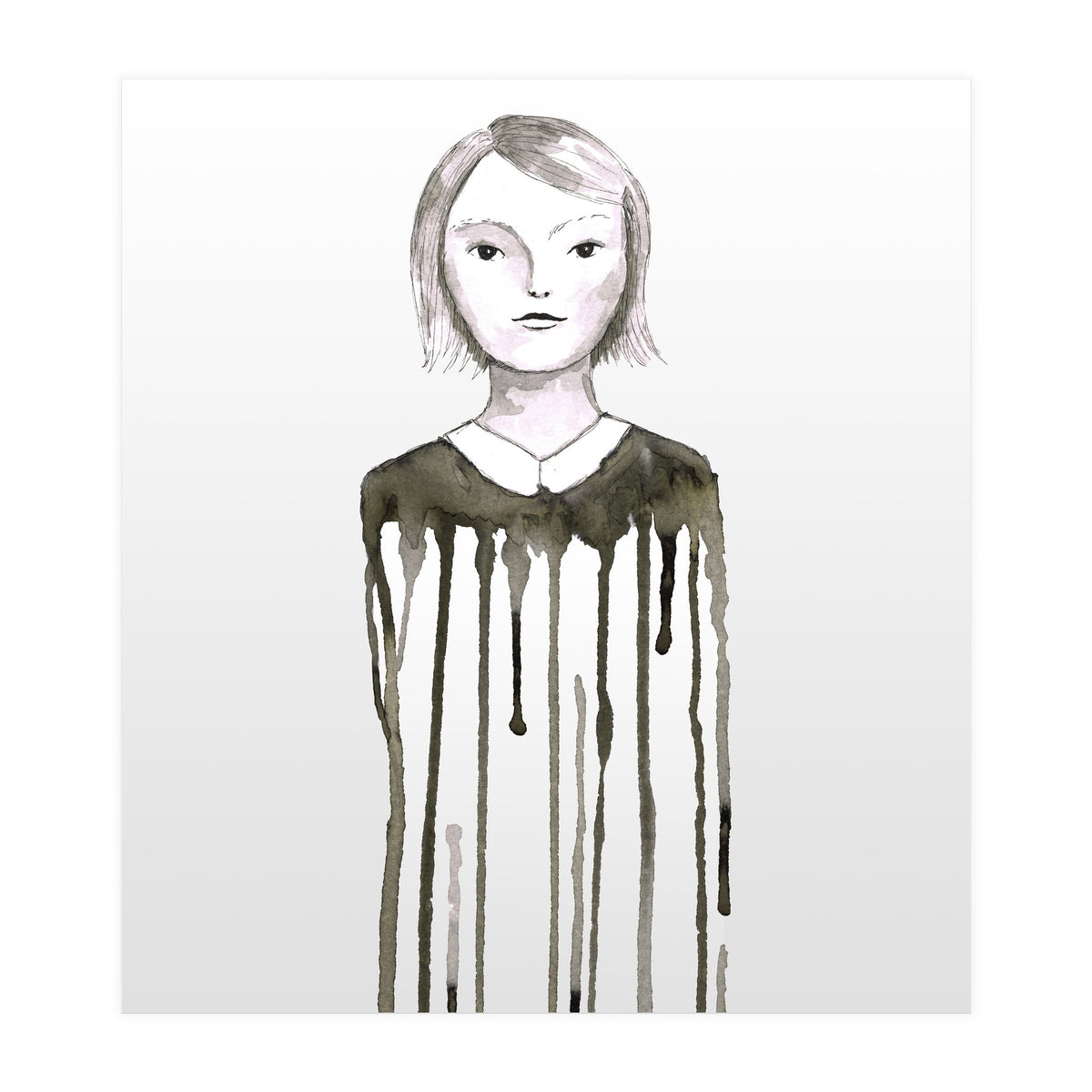 Dripping girl (Print Only)