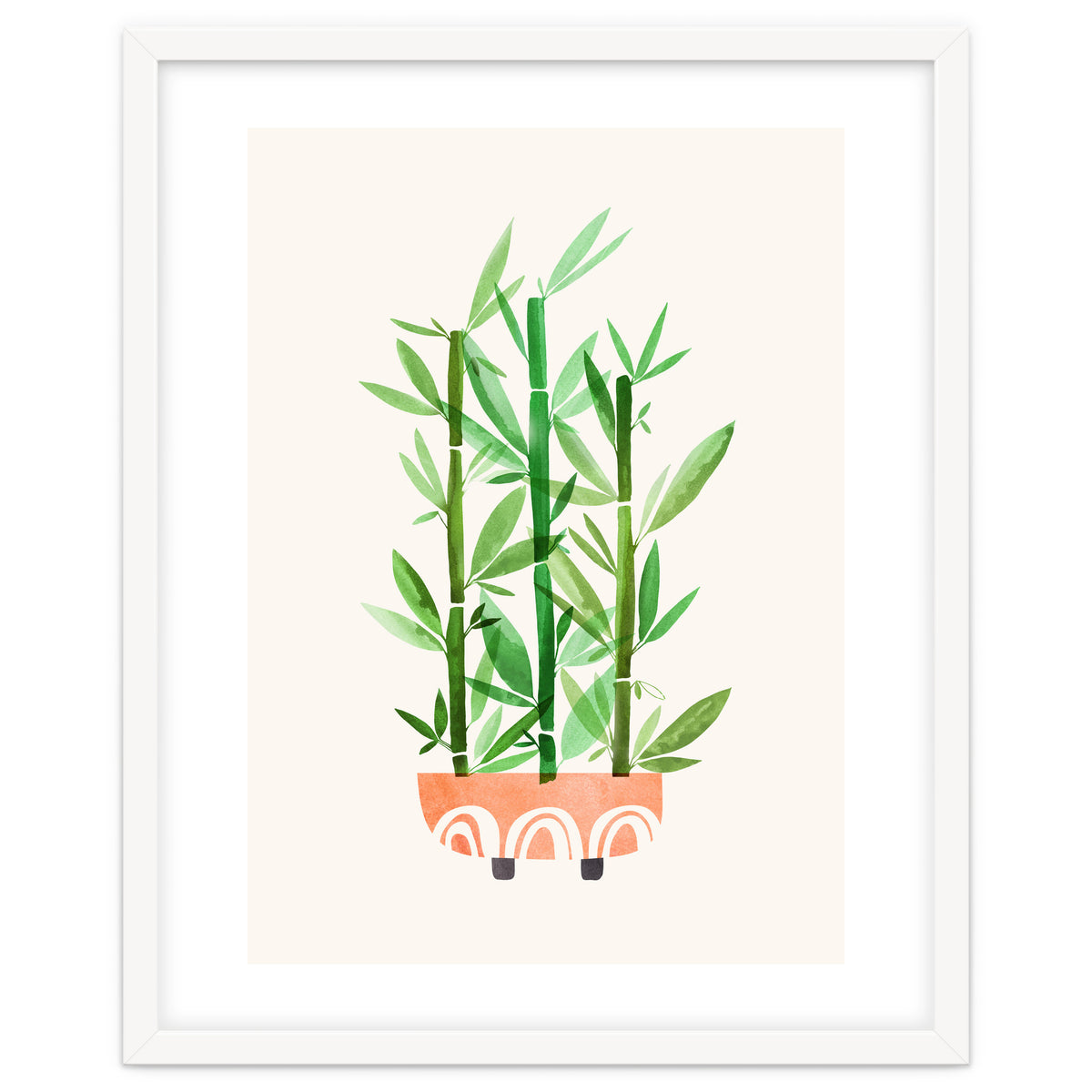 Happy Bamboo Houseplant